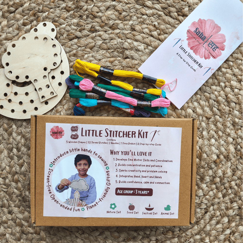 Little Stitcher Kit - Sewing Kit for Preschoolers