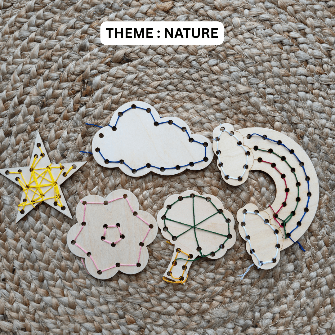 Little Stitcher Kit - Sewing Kit for Preschoolers - Suspire