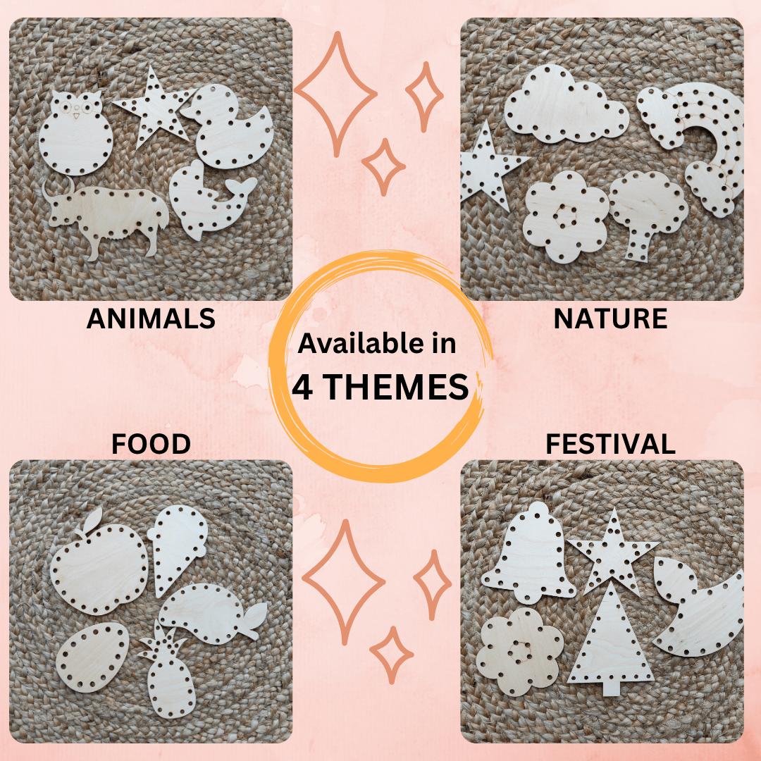 Little Stitcher Kit - Sewing Kit for Preschoolers - Suspire