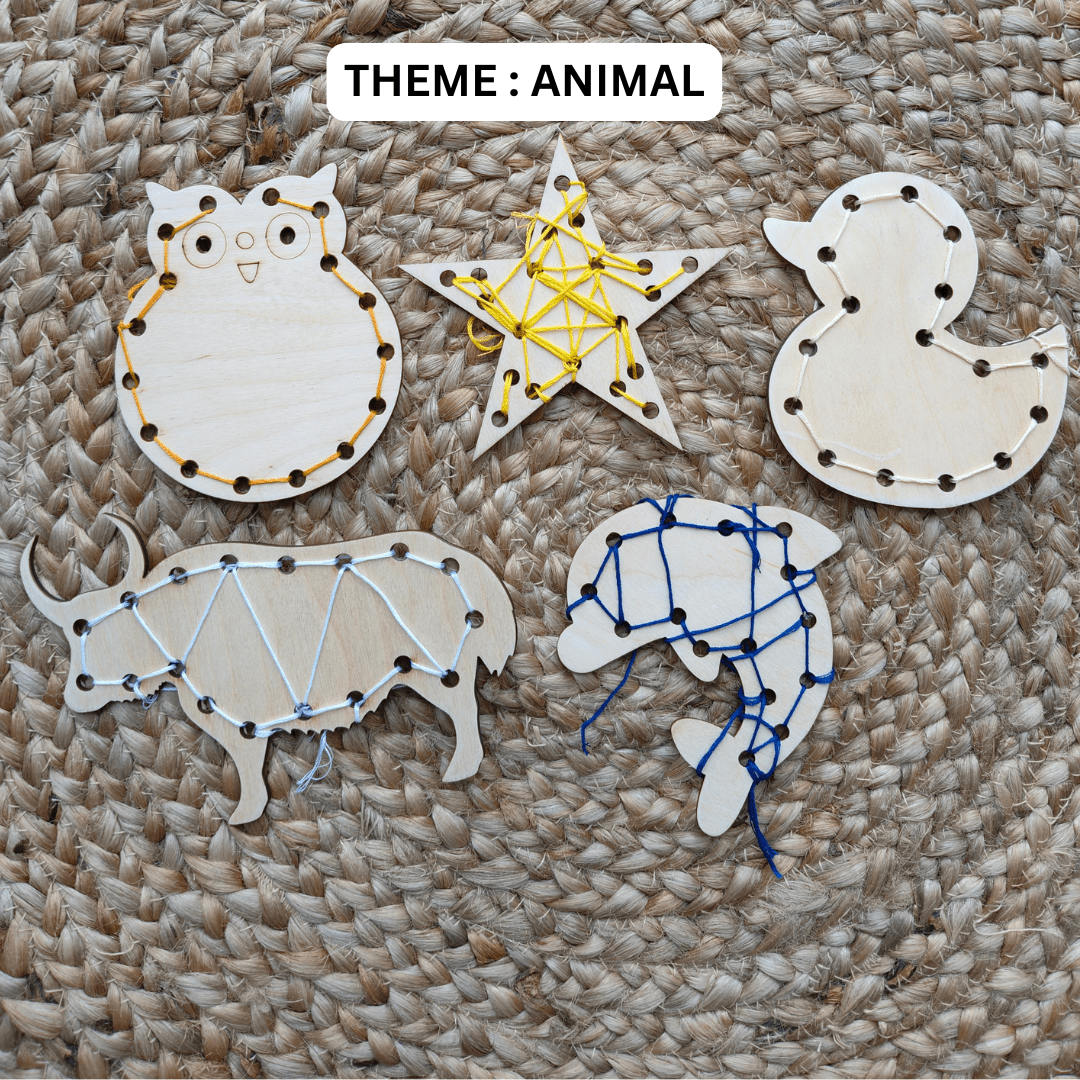 Little Stitcher Kit - Sewing Kit for Preschoolers - Suspire