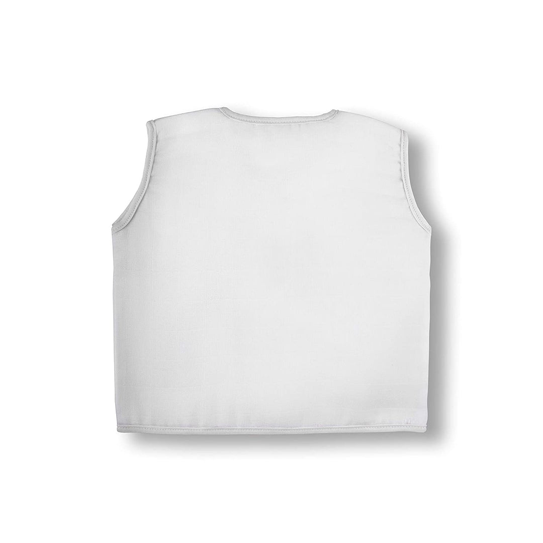 Little Sudhams Organic Cotton Muslin Sleeveless Tops (Pack of 4)