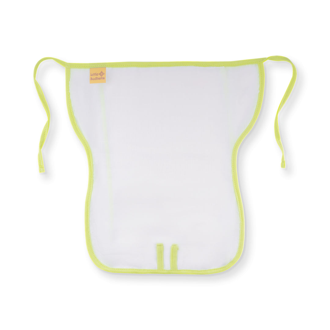 Little Sudhams Organic Cotton Muslin U-shaped Nappy (Pack of 5)