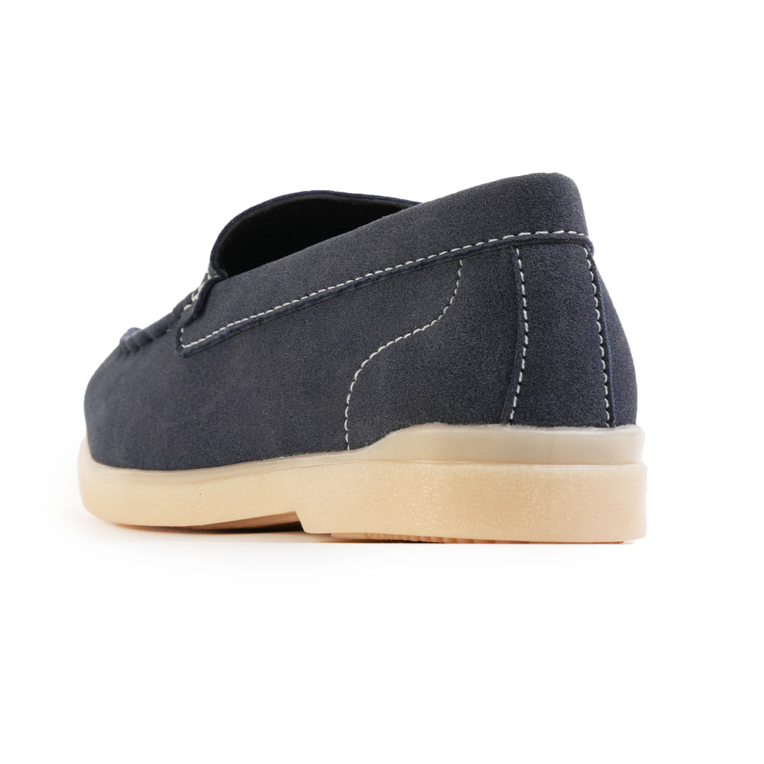 Monkstory Yacht Club Penny Stitch Loafers - Nautical Navy