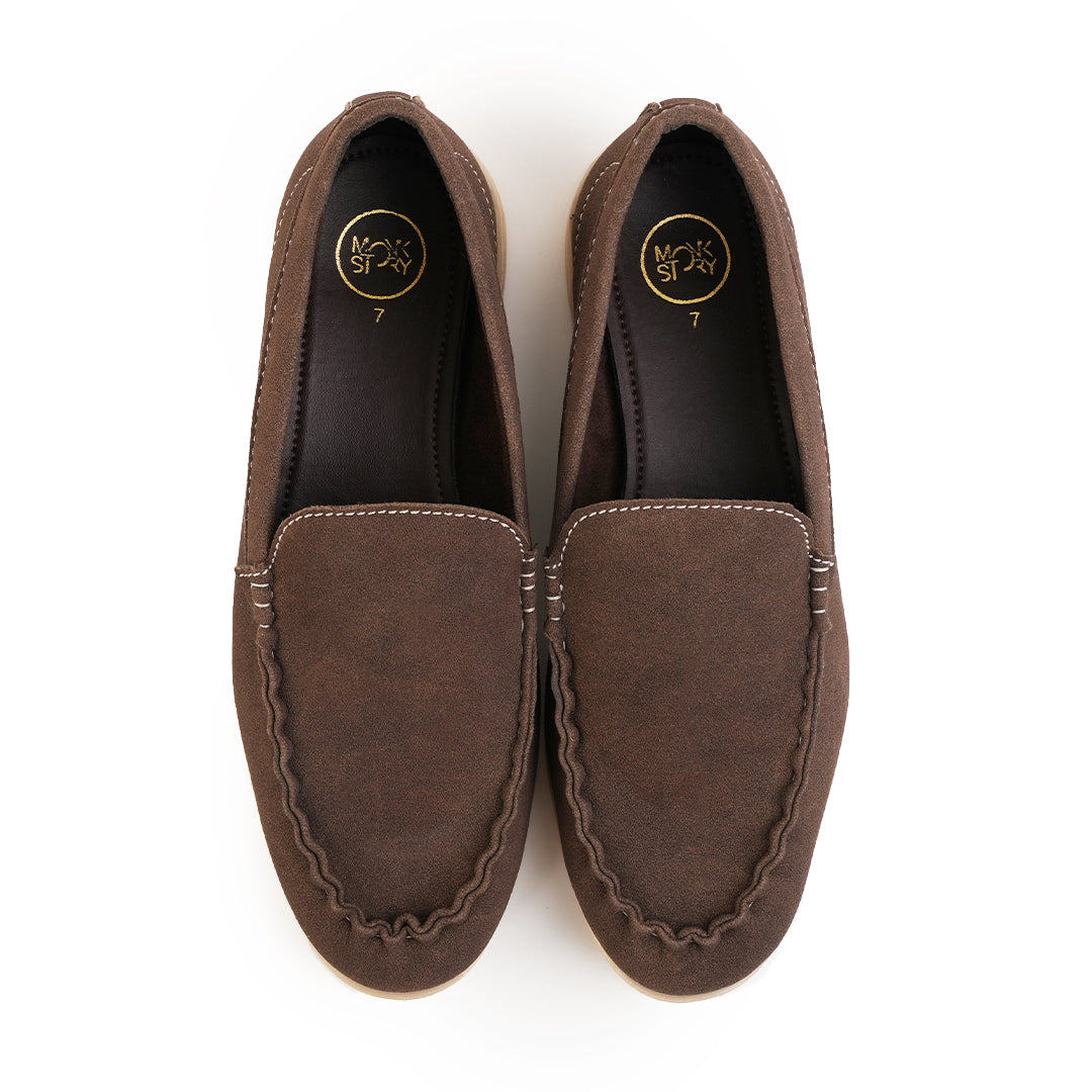 Monkstory Yacht Club Loafers - Earth Brown