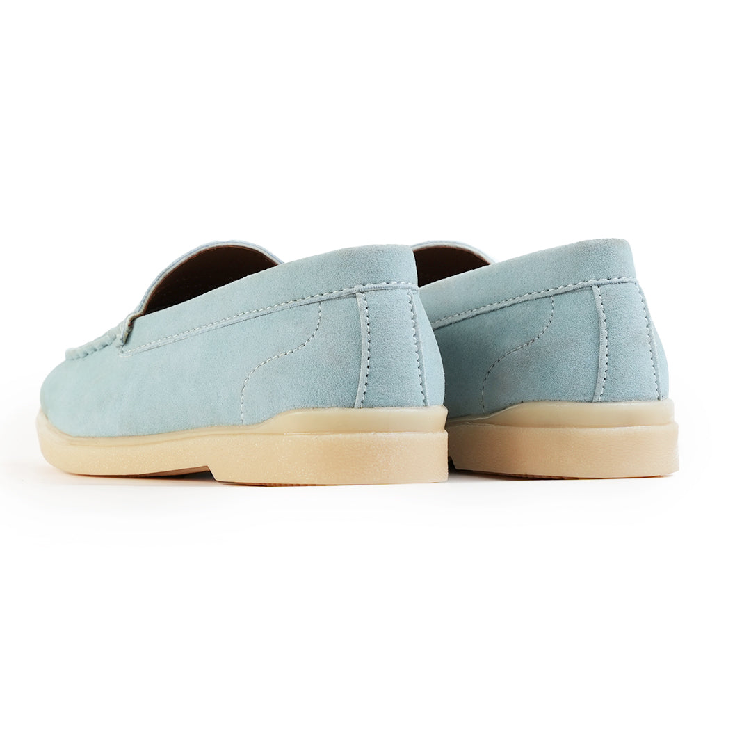 Monkstory Yacht Club Penny Stitch Loafers - Coastal Sky