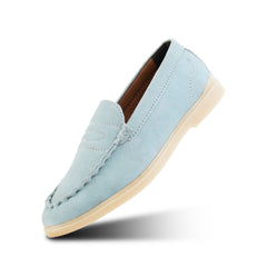 Monkstory Yacht Club Penny Stitch Loafers - Coastal Sky