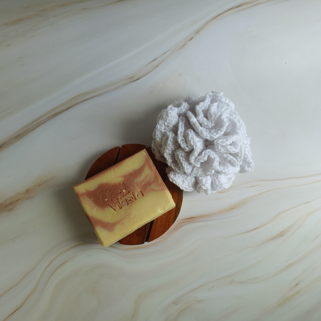 Studio Vilasita Bamboo yarn loofah