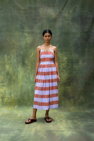 Doodlage Mary Striped Dress