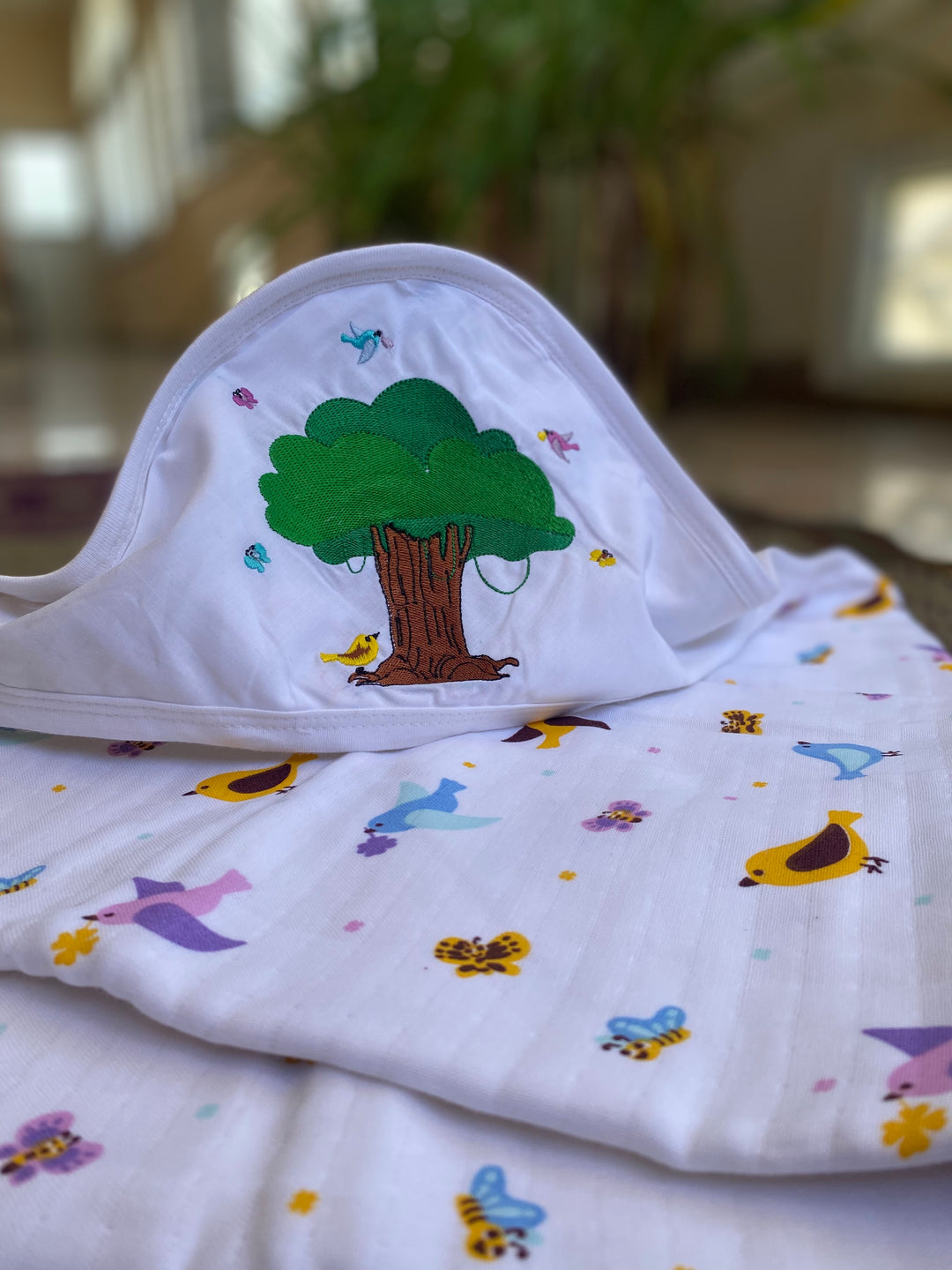 Little Sudhams Organic Cotton Muslin Baby Gift Set