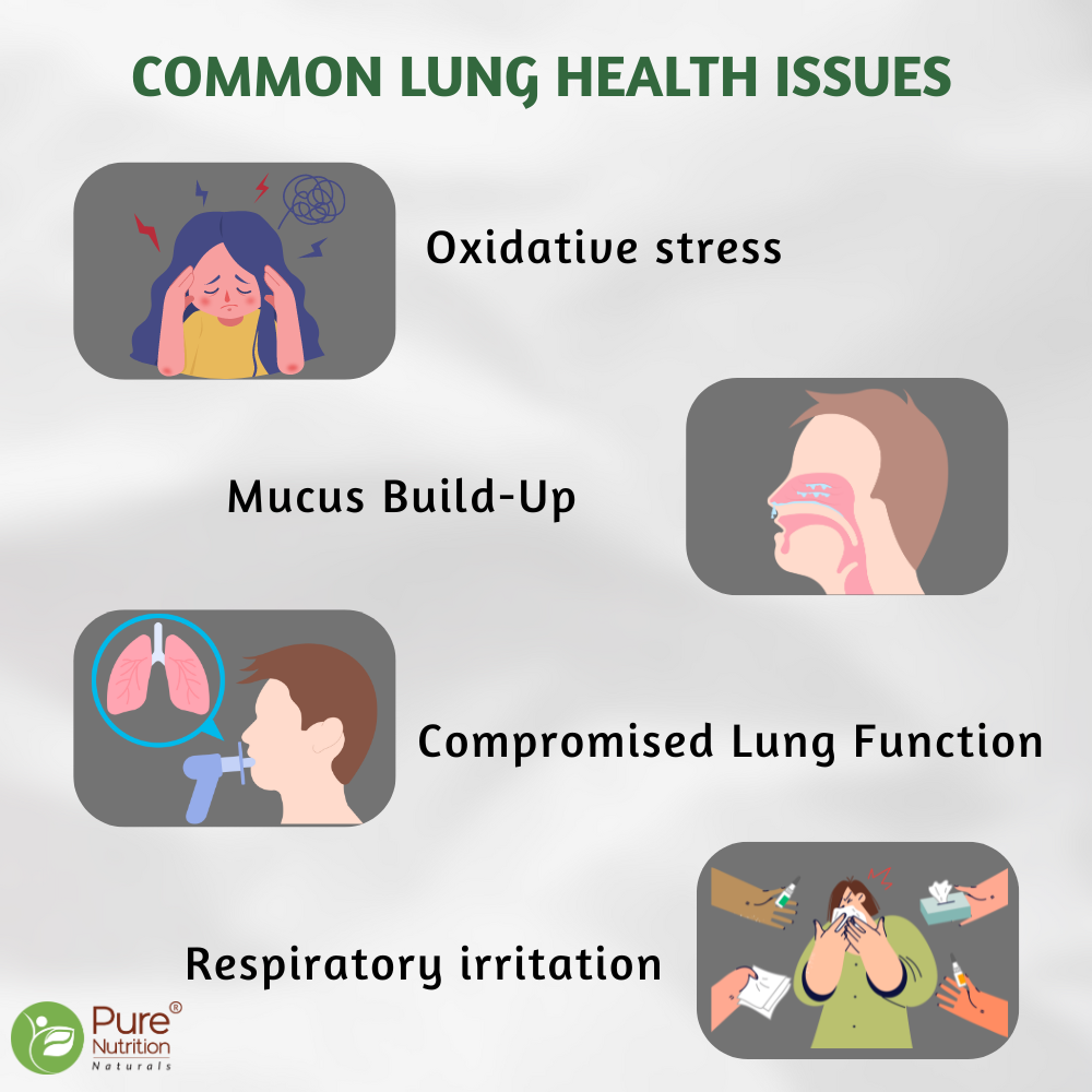 Lung Detox Capsules Vitamin C & Grape Seed Extract | 60 Veg Caps