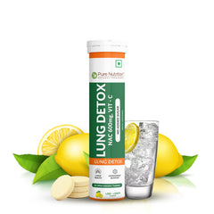 Lung Detox Effervescent Tablets - 20 | Supports Respiratory Health, Cleansing, and Overall Wellness