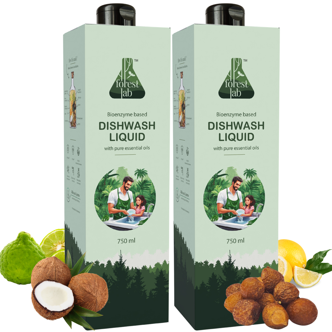Forest Lab Organic Dishwash Liquid Gel | Natural & Plant Based Ingredients | Non-Toxic