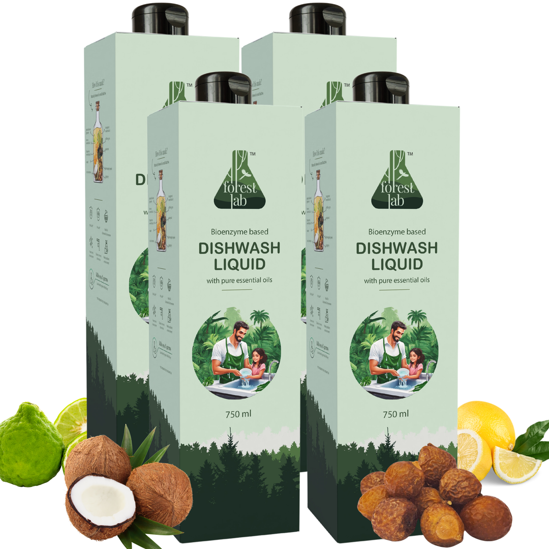 Forest Lab Organic Dishwash Liquid Gel | Natural & Plant Based Ingredients | Non-Toxic
