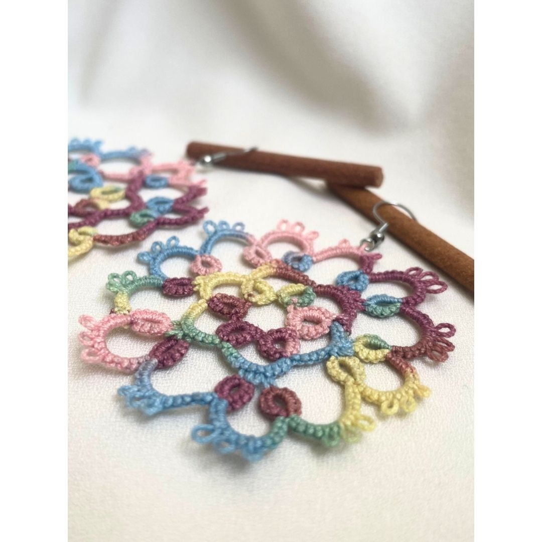 Knots To NodesMarshmallow Delight Earrings