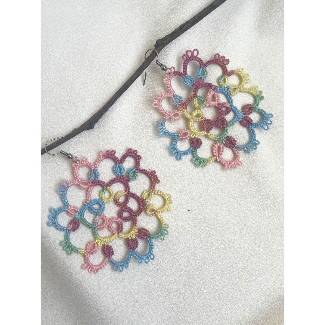 Knots To NodesMarshmallow Delight Earrings