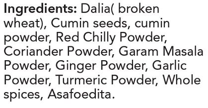 INDULGNCE Masala Dalia Mix 360 gms (Pack of 2)