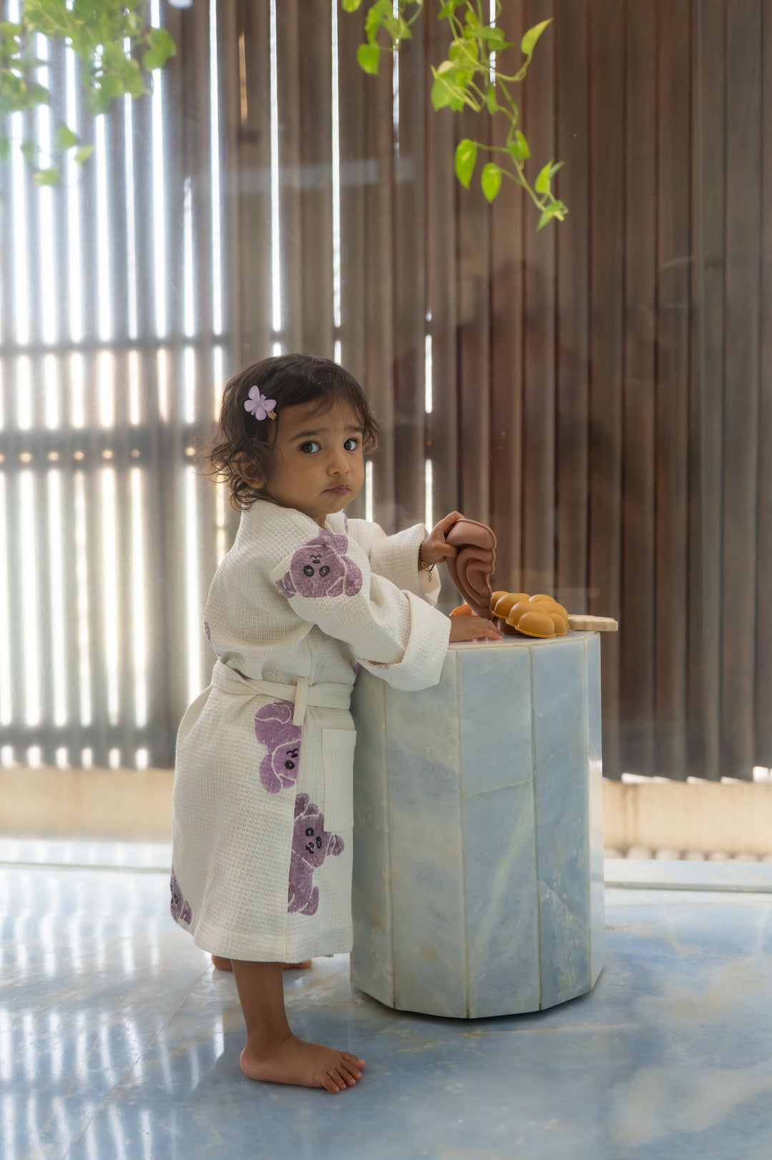 Masaya Small Bath Robe - Earthy - Suspire