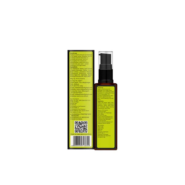 Indie Extracts Beyond Relief Massage Oil