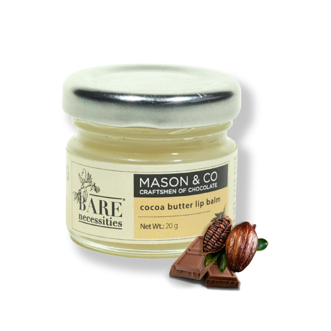 Bare Necessities Mason & co cocoa butter deep hydrating lip balm - 20g (lasts 1+ year)