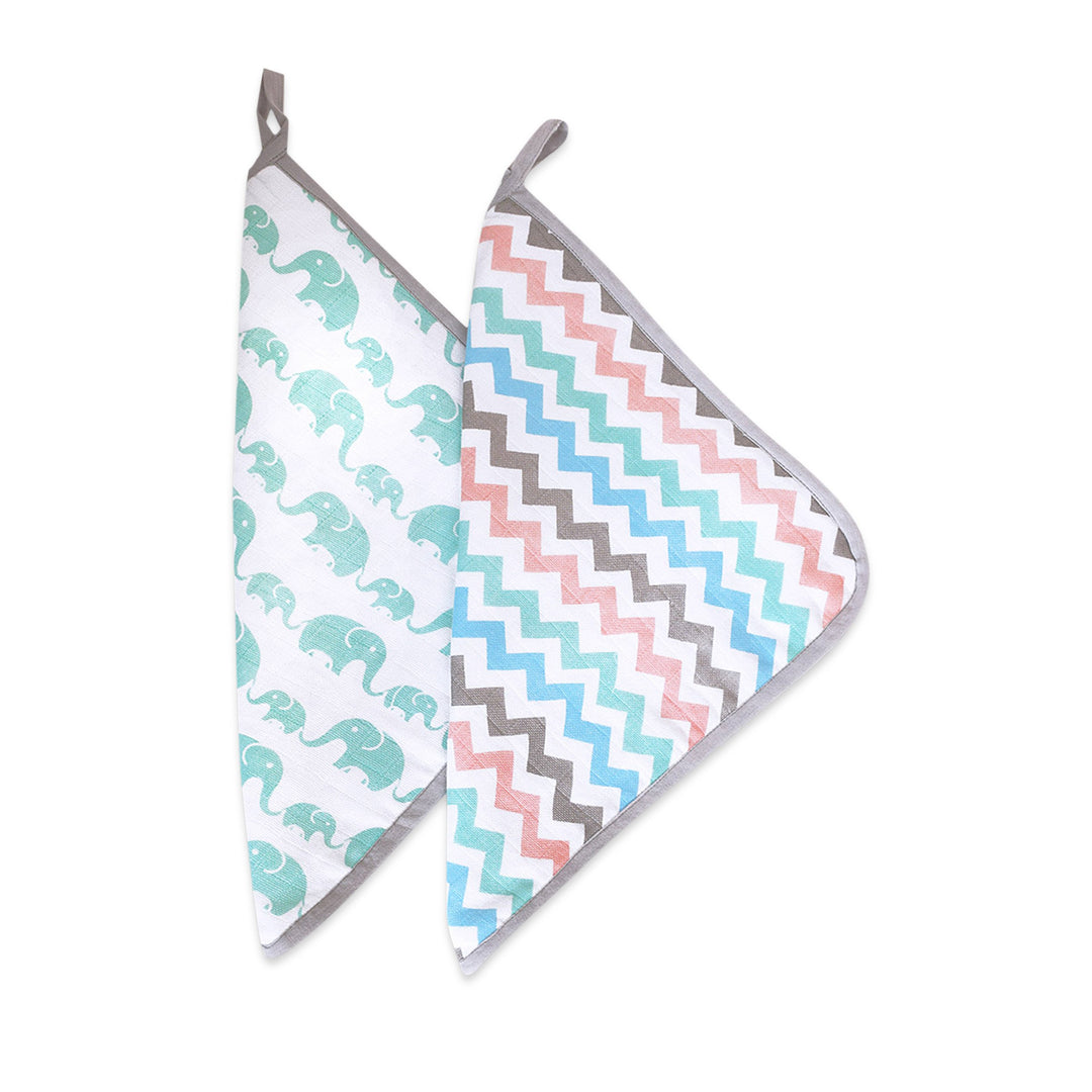 Organic Muslin Washcloths (Set of 2)