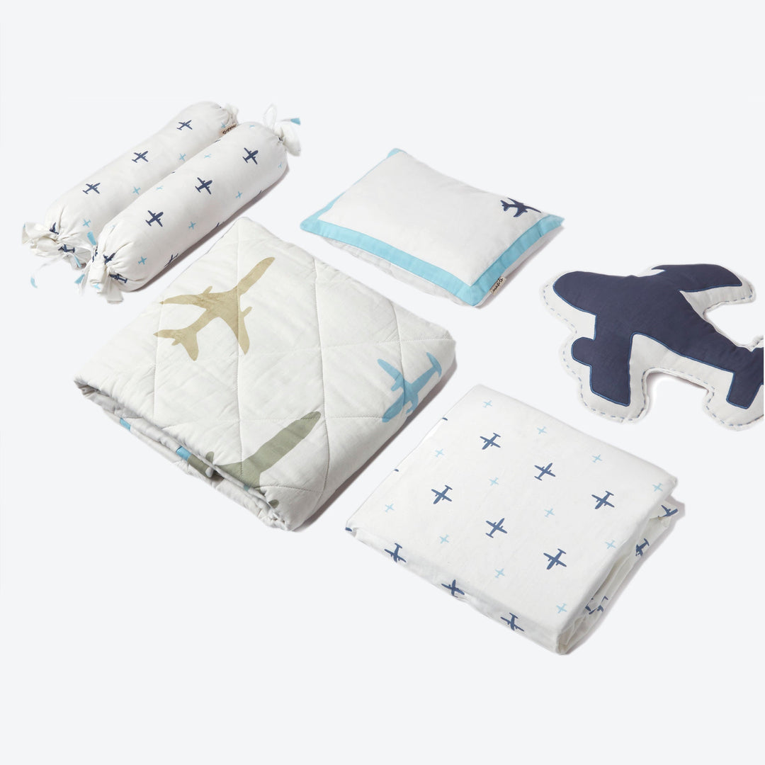 Organic Cotton Cot Bedding Set