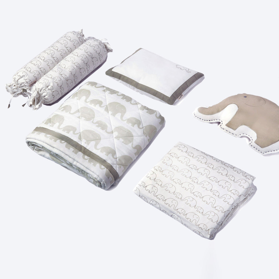 Organic Cotton Cot Bedding Set