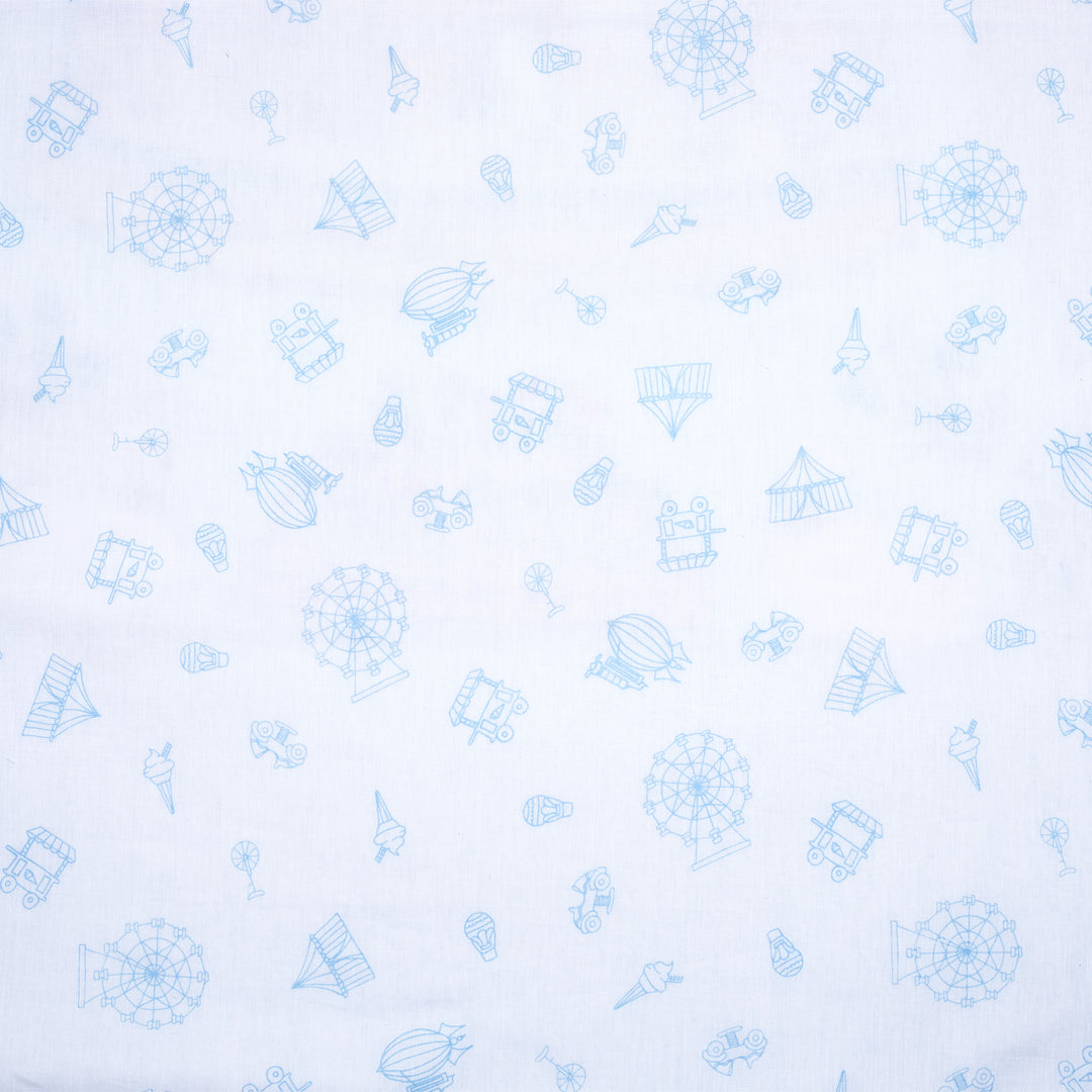 Organic Cotton Dohar – Carnival Pink