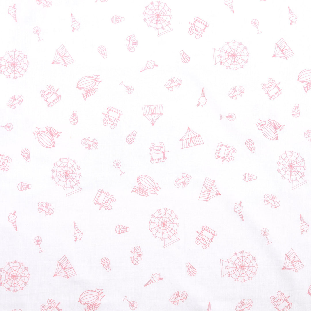 Organic Cotton Dohar – Carnival Pink