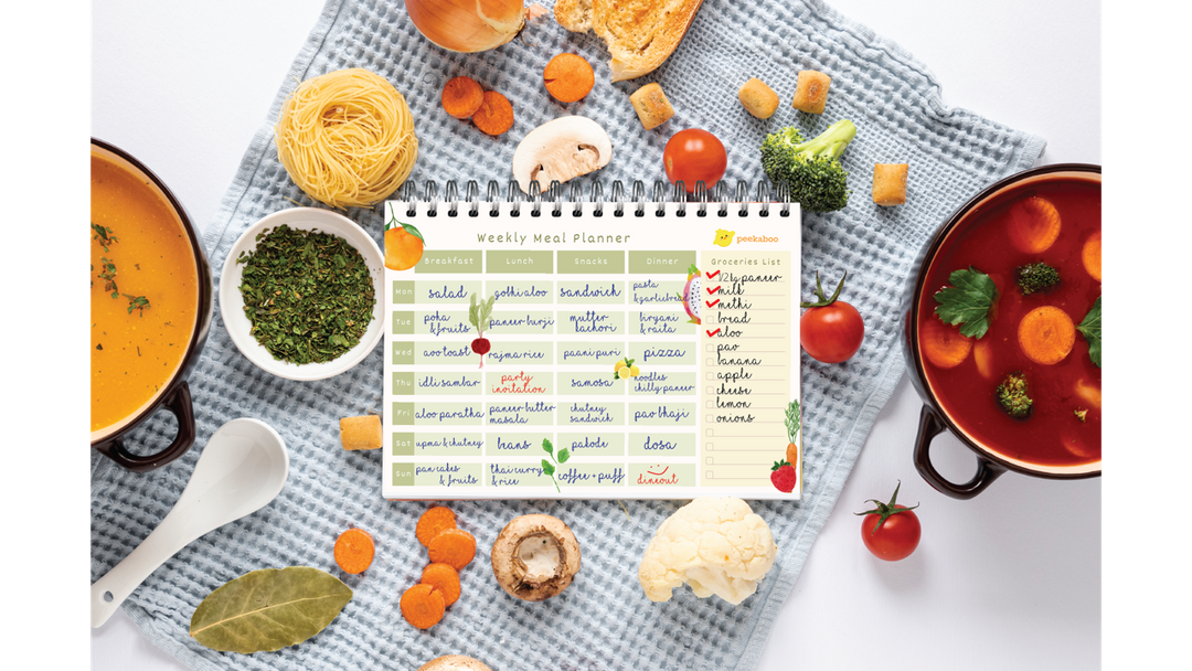 Peekaboo Meal Planner | 52 Week Planning
