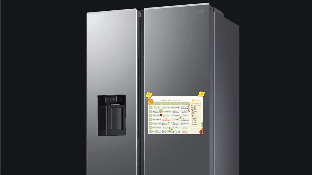 Peekaboo Meal Planner | 52 Week Planning