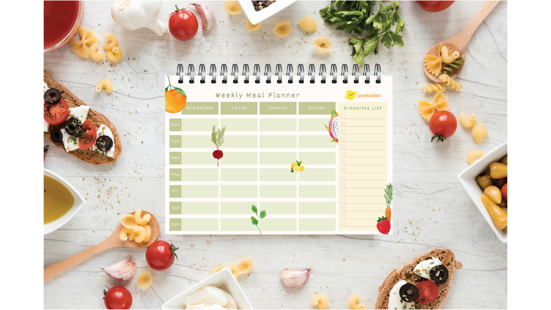 Peekaboo Meal Planner | 52 Week Planning
