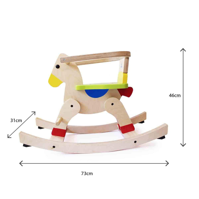 Shumee Wooden Rocking Horse