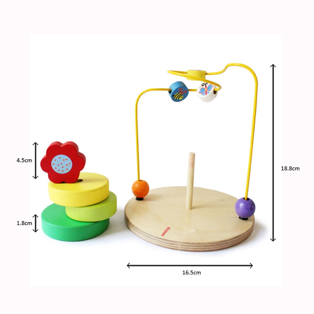 Shumee Garden Flower Wooden Maze