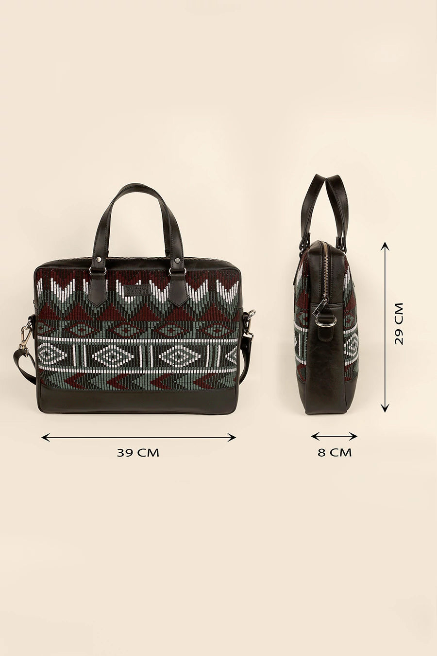 The House Of Gages Ross Handloom 15 Inch Laptop Bag