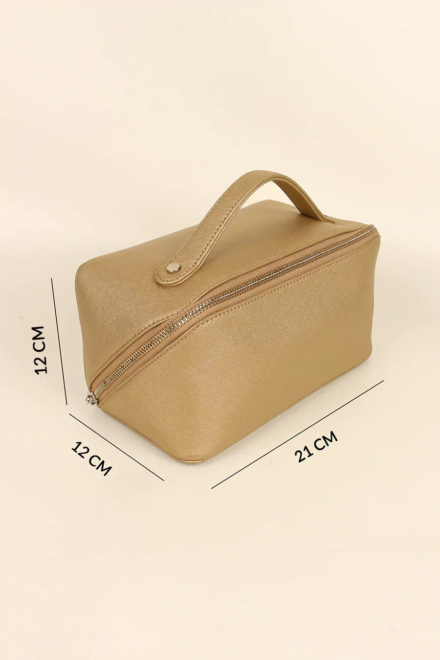 Emi Vegan Leather Toiletry Pouch