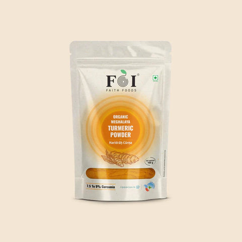 FaithFoods Meghalaya Turmeric Powder