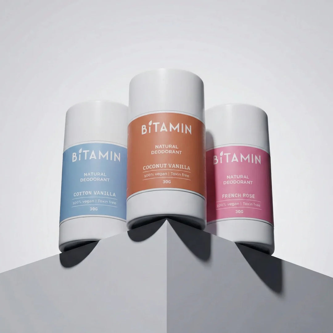 Bitamin Women Pack Natural Deodorant Gift Box 2