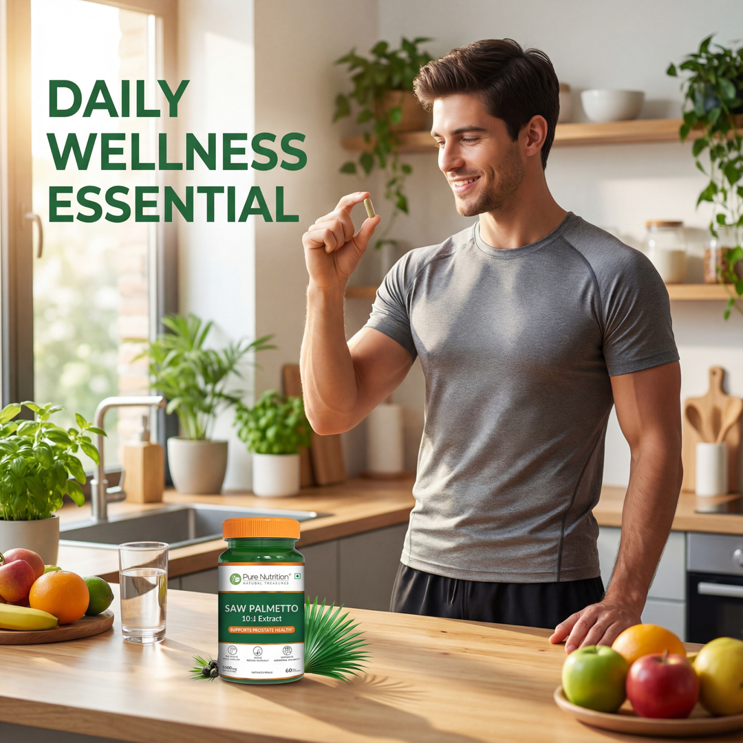 Saw Palmetto Supplement  Prostate Health, Hair Growth & Urinary Support