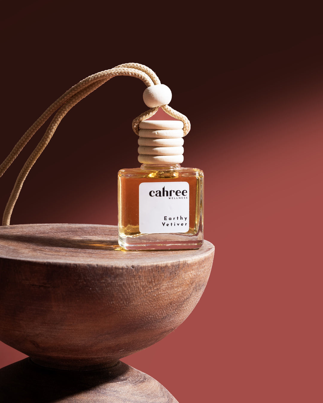 Cahree Wellness Earthy Vetiver Luxury Car Perfume
