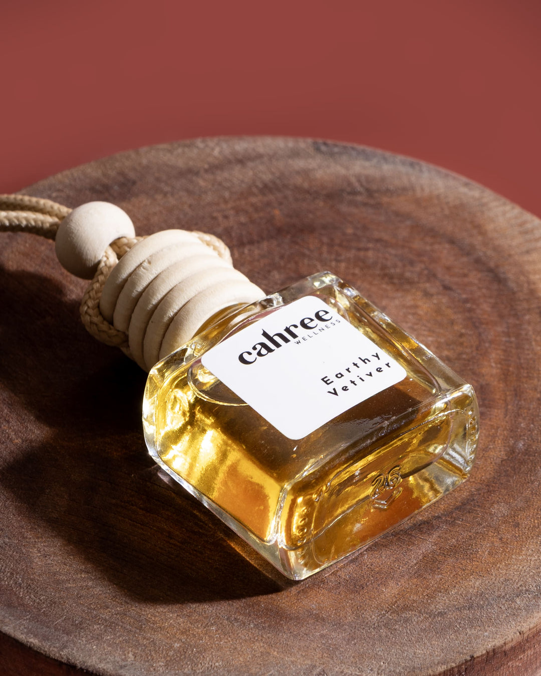 Cahree Wellness Earthy Vetiver Luxury Car Perfume