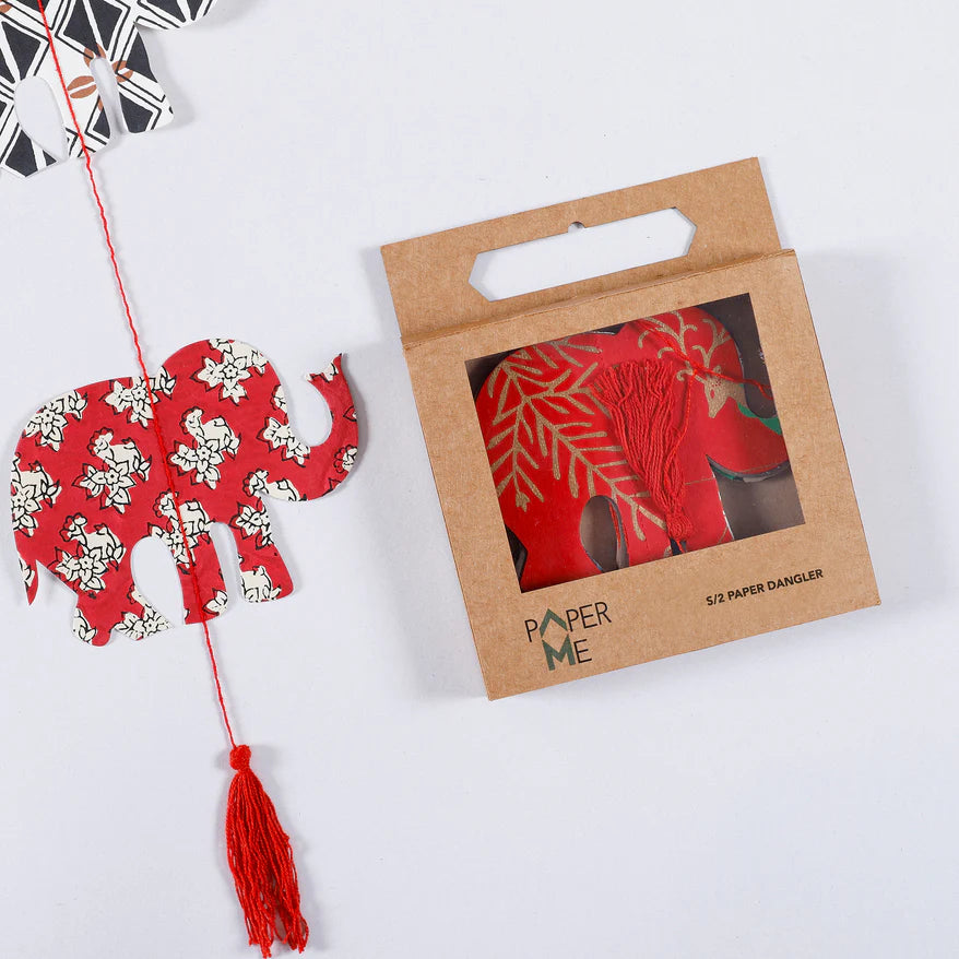 Elephant Dangler - Set of 2