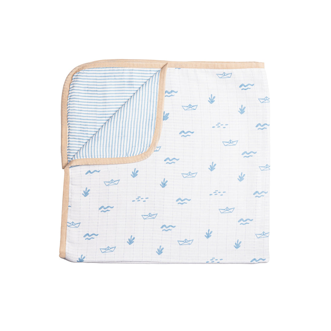 Organic Cotton Muslin Mini Cot Set