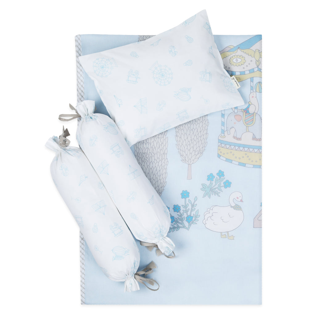 Mini Cot Set – Sleepy Star (Blue)
