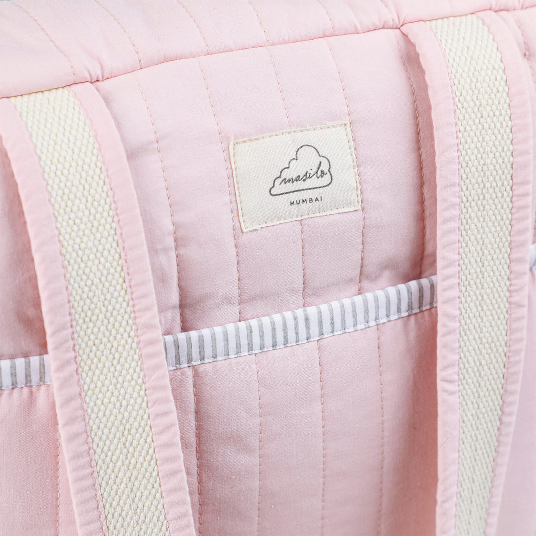 Organic Cotton Changing Bag – Blush