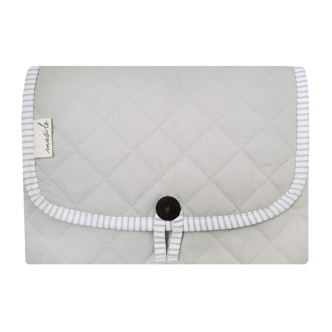 Organic Cotton Travel Changing Mat – Blush