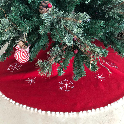 Organic Cotton Christmas Tree Skirt