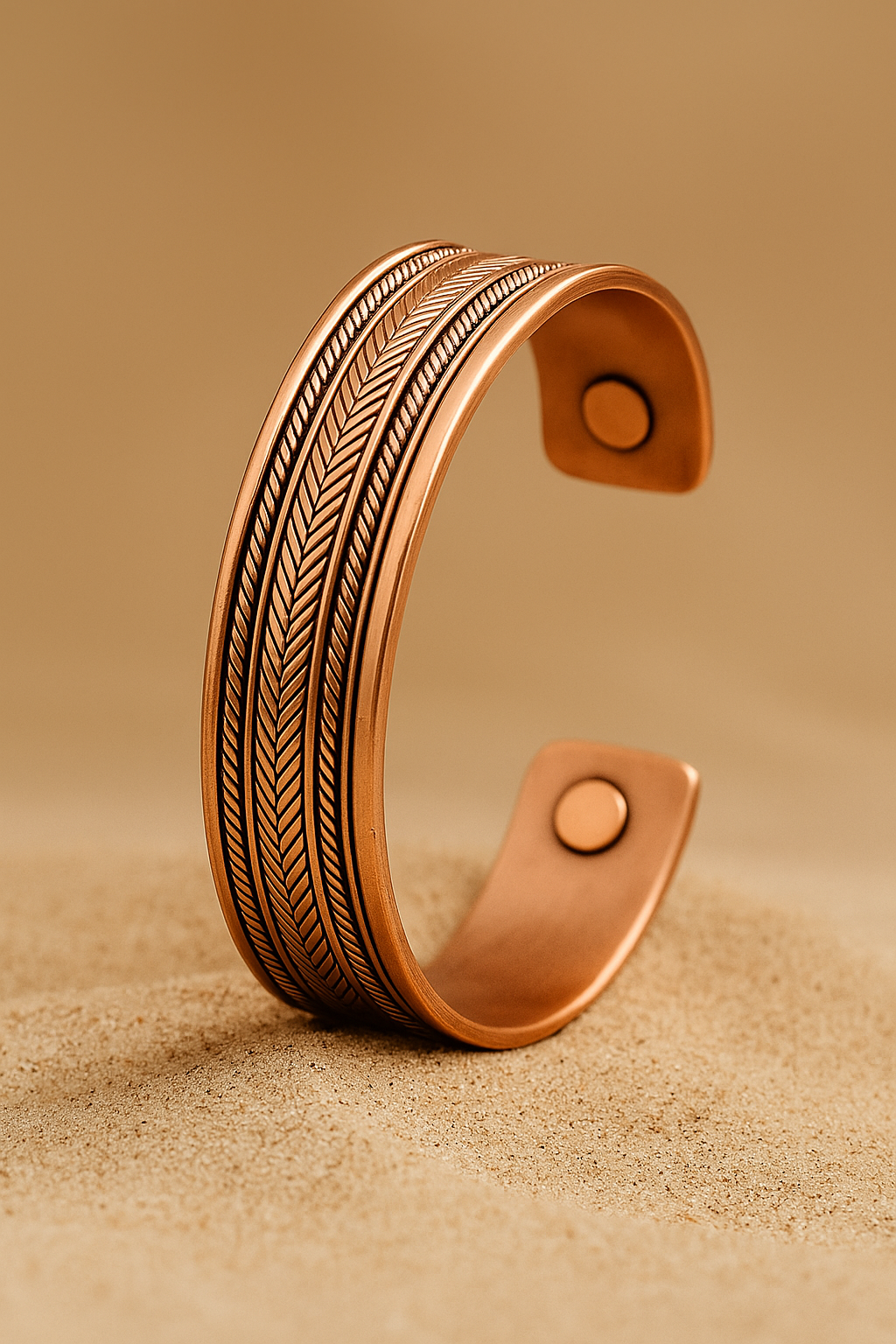 Bamboology Trends Pure Copper Healing Band For Body, Mind And Emotional Health