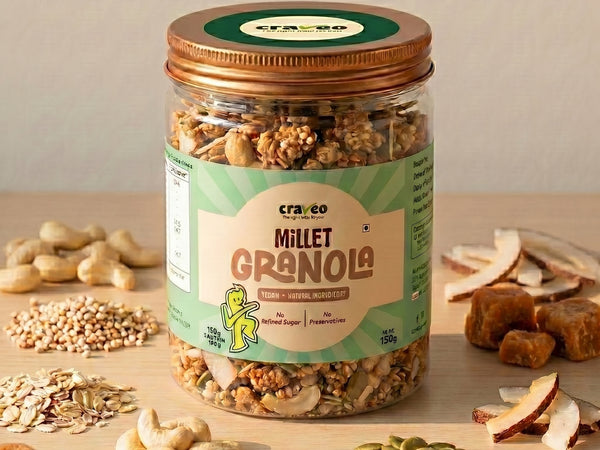 Craveo Millet Granola | 150g