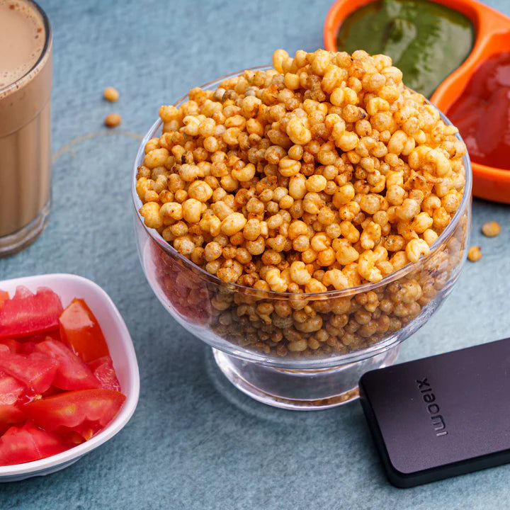 Healthy Master Millet Snacks – Tomato Flavor | Jowar Puff | Crunchy & Minty Healthy Snack