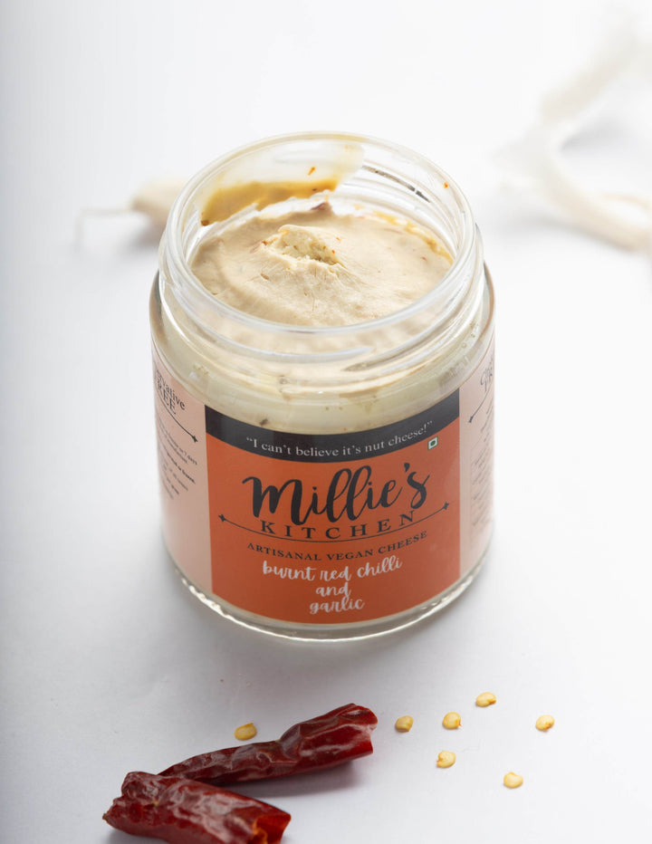 Millie's Burnt Red Chili and Garlic - 175g - Soft Cheese - Suspire